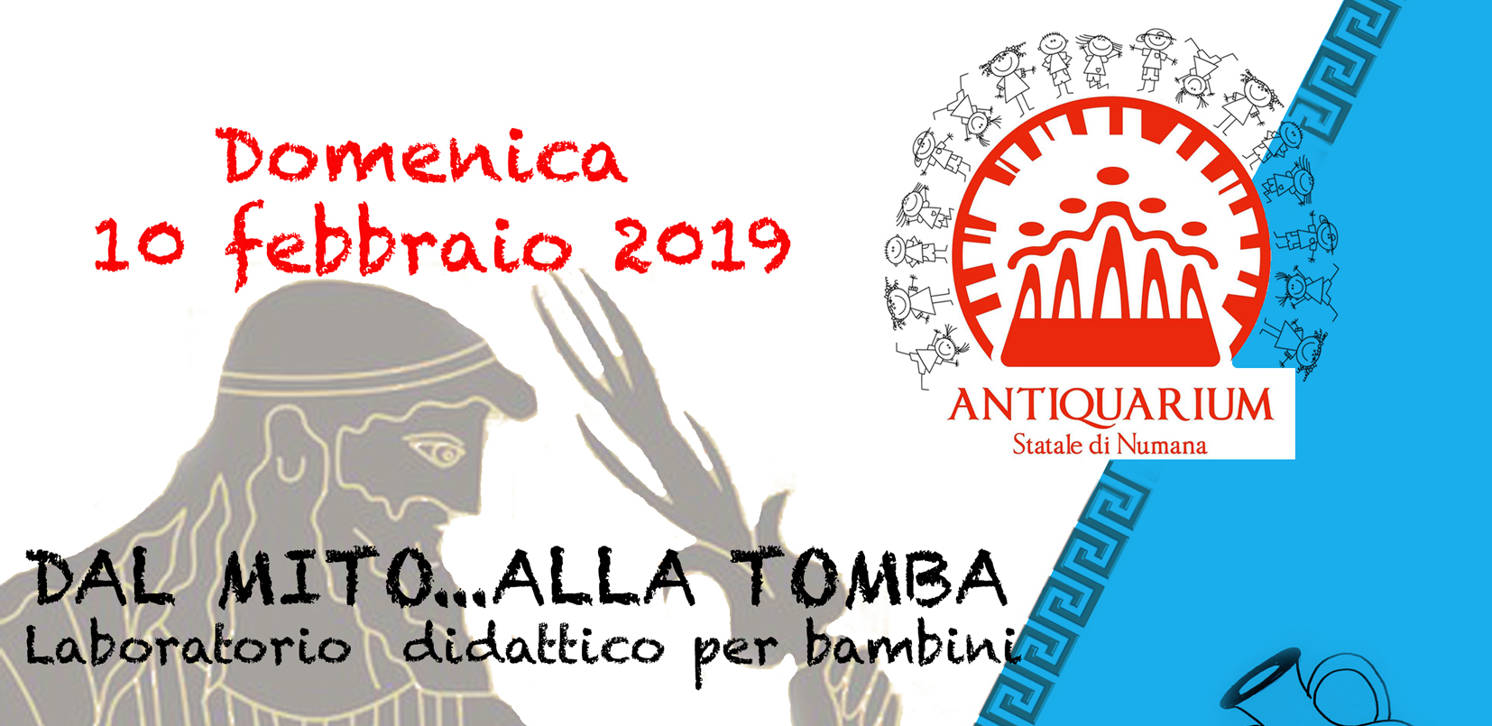 Laboratorio didattico Dal mito alla tomba - domenica 10 febbraio - Antiquarium di Numana (AN)