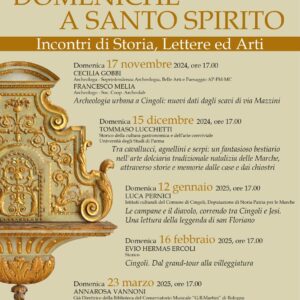DOMENICHE A S. SPIRITO (CINGOLI, MC) - Presentazione degli scavi di P.za Mazzini