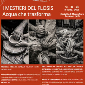 I MESTIERI DEL FLOSIS / acqua che trasforma